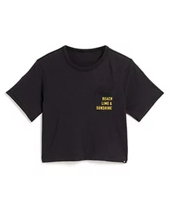 Hurley Damska koszula Good Times Short Sleeve Crew czarny czarny M CT2591 - Koszule damskie - miniaturka - grafika 1