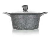 Garnki - Aluminiowy garnek wytłaczany GRANITE 28 cm 6,4l - miniaturka - grafika 1