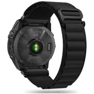 Akcesoria do smartwatchy - Pasek TECH-PROTECT Nylon Pro do Garmin Fenix 3/5X/3HR/5X Plus/6X /6X Pro/7X (51 mm) Czarny - miniaturka - grafika 1