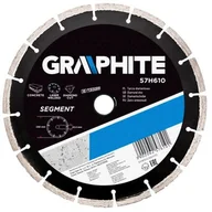 Tarcze do pił - Graphite tarcza tnąca segmentowa 230x22mm spawana laserowo 57H610 - miniaturka - grafika 1