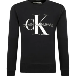 CALVIN KLEIN JEANS Bluza MONOGRAM | Regular Fit - Bluzy dla chłopców - miniaturka - grafika 1