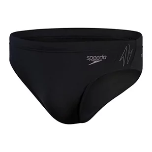 Speedo Męskie majtki Hyper Boom Splice, czarne/Dove Grey, 34, Czarny/gołębiony szary, 5 - Kąpielówki męskie - miniaturka - grafika 1