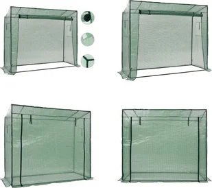 vidaXL Szklarnia Walk-in 200 x 80 x 173 cm - Szklarnia - Szklarnie - Pomidorownia - Pomidorownie - Szklarnie ogrodowe - miniaturka - grafika 1
