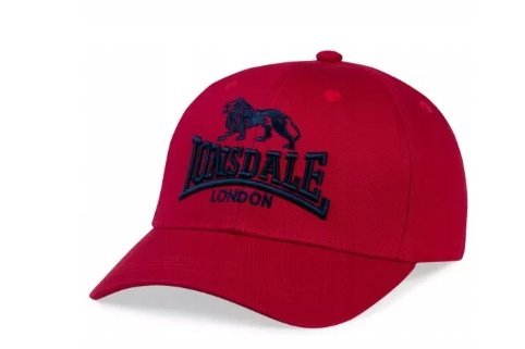 Lonsdale czapka z daszkiem czerwony rozmiar uniwersalny