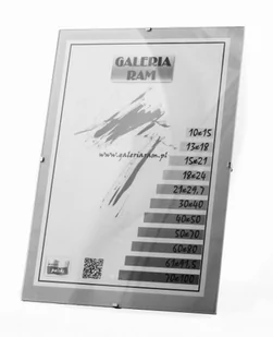 GALERIA RAM Antyrama Plexi Antyrefleksyjna 60x80 Ant25a - Antyramy - miniaturka - grafika 1