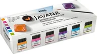 Farby i media malarskie - Kreul Farby do malowania JAVANA 81800  jedwabny Creativ zestaw modne Colors 6 X 20 ML 81800 - miniaturka - grafika 1