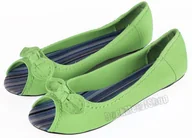 Baleriny - balerinki NEW AGE - LT.GREEN (OX-01) -40 - miniaturka - grafika 1