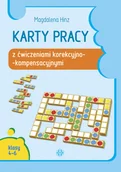 Książki edukacyjne - Karty pracy z ćwiczeniami korekcyjno-kompensacyjnymi 4-6 Magdalena Hinz - miniaturka - grafika 1