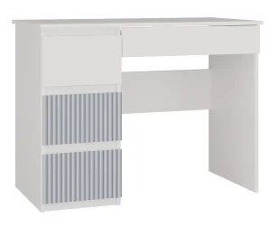 Elior Lewostronne nowoczesne biurko dla dzieci biały + niebieski H2-D24 - Biurka Elior Lewostronne nowoczesne biurko dla dzieci biały + niebieski H2-D24 - Biurka - miniaturka - grafika 1