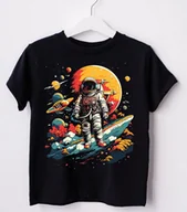 Koszulki dla chłopców - koszulka z astronautą dla chłopca DD24 - miniaturka - grafika 1