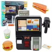 Zabawy w naśladowanie dorosłych - Kasa Sklepowa Samoobsługowa Terminal Skaner Światła Dźwięki - miniaturka - grafika 1