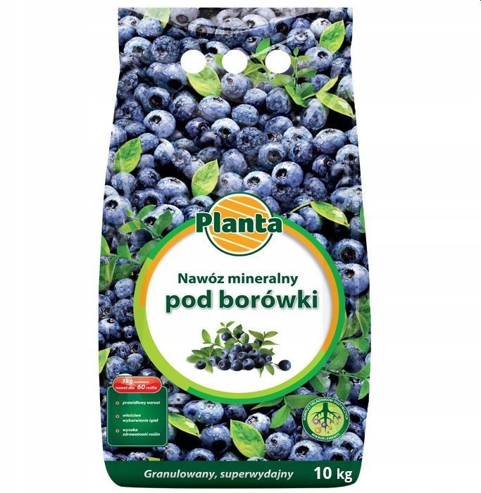 Planta nawóz pod borówki wieloskładnikowy granulat 10 kg