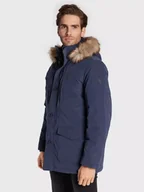 Kurtki męskie - Wrangler Parka Jacket Męska Kurtka Zimowa Navy W4E6X7114-3Xl - miniaturka - grafika 1