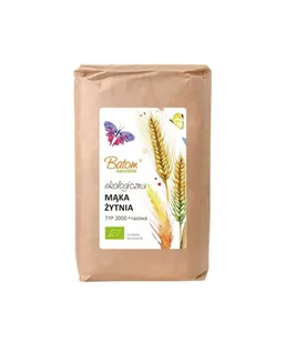 Mąka żytnia typ 2000 BIO 1kg BATOM - Mąka - miniaturka - grafika 1
