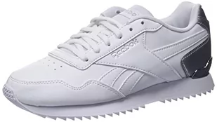 Reebok Męskie trampki Royal Glide Ripple Clip, białe srebro metalizowane białe, 38.5 EU - Trampki męskie - miniaturka - grafika 1