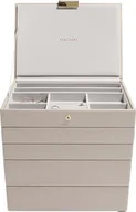 Pudełka i szkatułki - Szkatułka na biżuterię Stackers pięcioelementowa classic taupe - miniaturka - grafika 1