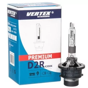 Vertex Żarówka ksenonowa Vertex Premium D2R 4300K 85V 35W E32-5474 - Żarówki samochodowe - miniaturka - grafika 1