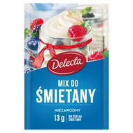 Dodatki do ciast w proszku - Delecta MIX DO ŚMIETANY 13G zakupy dla domu i biura 4122 - miniaturka - grafika 1