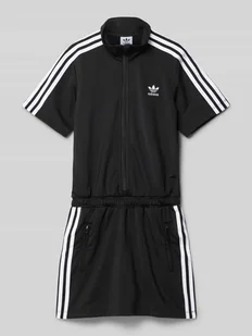 Sukienka T-shirtowa z kieszeniami zapinanymi na zamek błyskawiczny - Sukienki - miniaturka - grafika 1