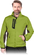Odzież robocza - BLUZA Z POLARU OCHRONNA LHOLLMAN LH-FMN-P; LIMONKOWO-BRĄZOWO-CZARNY (XXXL) - miniaturka - grafika 1