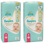 Pieluchy - Pampers Pieluchy Maxi 4 Premium Care (9-14 kg) Zestaw 2 x 52 szt. - miniaturka - grafika 1