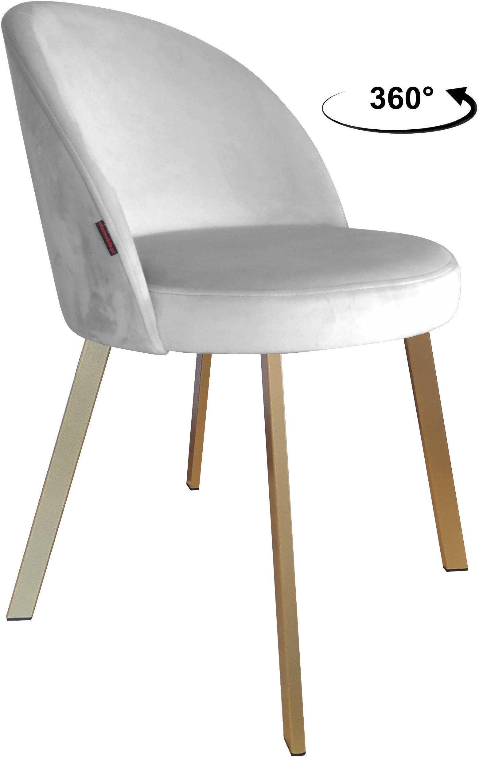 Krzesło obrotowe Trix podstawa Profil złota MG39