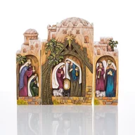 Ozdoby bożonarodzeniowe - Szopka bożonarodzeniowa - 17 cm - Decorato - miniaturka - grafika 1