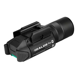 Olight - Latarka taktyczna na broń z celownikiem laserowym BALDR Pro R - 1350 lumenów - Zielony laser - Czarna - Latarki - miniaturka - grafika 3