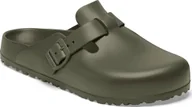Klapki i japonki męskie - Birkenstock męskie chodaki BOSTON EVA 1026215 KHAKI szerokość standardowa 46 - miniaturka - grafika 1
