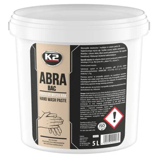 K2 Abra Pasta Do Mycia Rąk Jak Bhp 5 Litrów - Chemia warsztatowa - miniaturka - grafika 1
