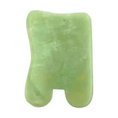 Akcesoria medycyny naturalnej - Jadeitowy przyrząd do Gua Sha i scrapingu - Prostokąt - Wschód - miniaturka - grafika 1