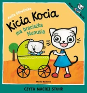 Audiobooki dla dzieci i młodzieży - Kicia Kocia ma braciszka Nunusia - miniaturka - grafika 1