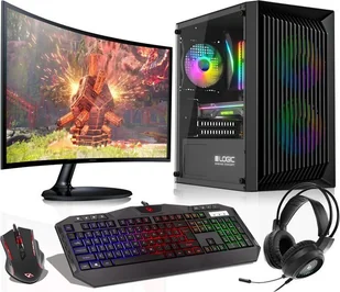 Vist Logic Atos, Ryzen 5 1600AF, 32 GB, RTX 3050, 1 TB M.2 PCIe Windows 11 Pro - Zestawy komputerowe - miniaturka - grafika 1
