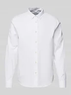 Koszule męskie - Koszula casualowa o kroju regular fit z kołnierzykiem typu button down model ‘QUAASA’ - miniaturka - grafika 1