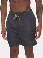 Kąpielówki męskie - Lindbergh Szorty kąpielowe 30-505056 Granatowy Relaxed Fit - miniaturka - grafika 1