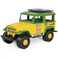Samochody i pojazdy dla dzieci - Auto terenowe żółte - miniaturka - grafika 1