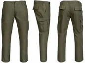 Spodnie męskie - Spodnie Męskie BDU Wojskowe Bojówki Rip-stop OLVIE Mil-Tec SLIM FIT M - miniaturka - grafika 1