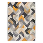 Dywany - Pomarańczowo-szary dywan Universal Gladys Abstract, 140x200 cm - miniaturka - grafika 1
