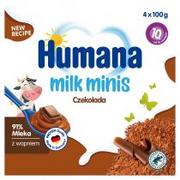 Desery dla dzieci - Humana Milk Minis Budyń czekoladowy po 10. miesiącu 400 g - miniaturka - grafika 1