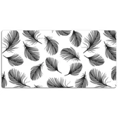 Podkładki na biurko - Mata z nadrukiem na biurko Rysowane pióra 120x60 cm, Dywanomat - miniaturka - grafika 1