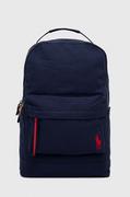 Plecaki szkolne i tornistry - Polo Ralph Lauren plecak dziecięcy kolor granatowy duży gładki - miniaturka - grafika 1