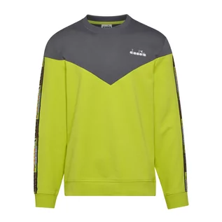 Bluzy męskie - Bluza DIADORA SWEATSHIRT CREW 5PALLE OFFSIDE V - grafika 1