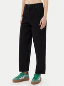 Spodnie damskie - Volcom Jeansy Wellow B1912301 Czarny Loose Fit - miniaturka - grafika 1