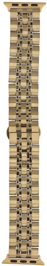 GlacierX bransoleta do smartwatcha Multi-Link Bracelet Gold do Apple Watch 38/40/41mm Złota