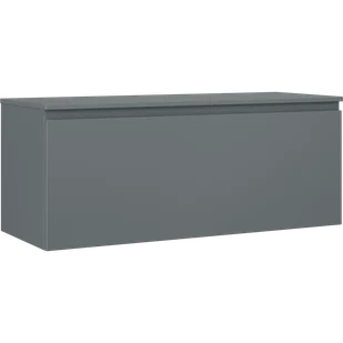 Mexen Orio szafka łazienkowa podumywalkowa 120 cm z blatem, 1 szuflada, grafit mat - 91A10-12047-1-BFC66 - Szafki łazienkowe - miniaturka - grafika 1
