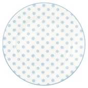 Talerze - Niebieski porcelanowy talerzyk deserowy Green Gate Laurie, ø 20,5 cm - miniaturka - grafika 1