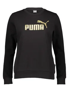 Puma Bluza "Essentials+" w kolorze czarnym - Bluzy damskie - miniaturka - grafika 1