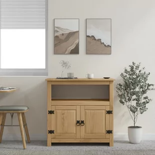 vidaXL Szafka TV w meksykańskim stylu Corona, sosna, 80x43x78 cm vidaXL - Szafki RTV - miniaturka - grafika 1