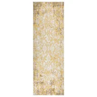 Dywany zewnętrzne - vidaXL Dywan zewnętrzny o płaskim splocie, 80x250 cm, żółty vidaXL - miniaturka - grafika 1