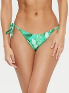 Stroje kąpielowe - Seafolly Dół od bikini Secret Garden 40651-220 Zielony - miniaturka - grafika 1